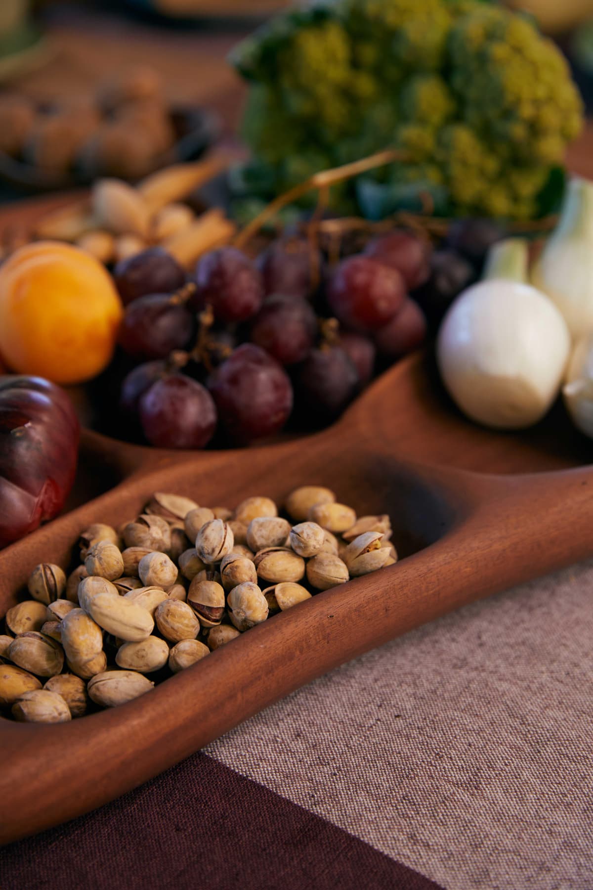 HKliving Acacia Hout Apppetizer Serveerschaal L 37x60 thumbnail 4