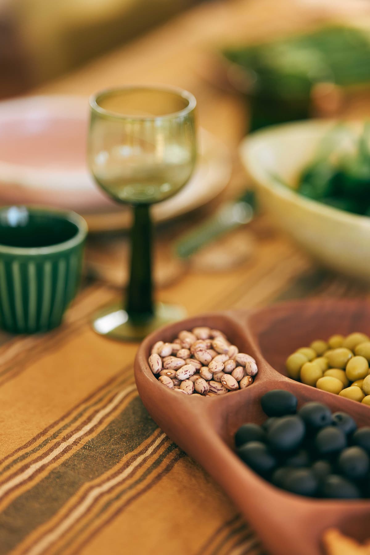 HKliving Acacia Hout Apppetizer Serveerschaal M 30x40 thumbnail 4