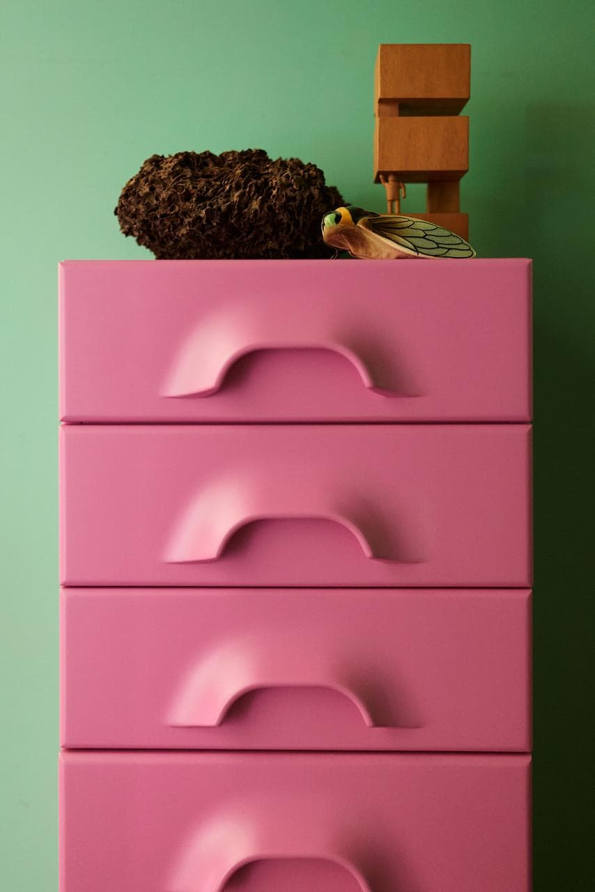 HKliving Chest Of 8 Ladekast Tangerine thumbnail 3