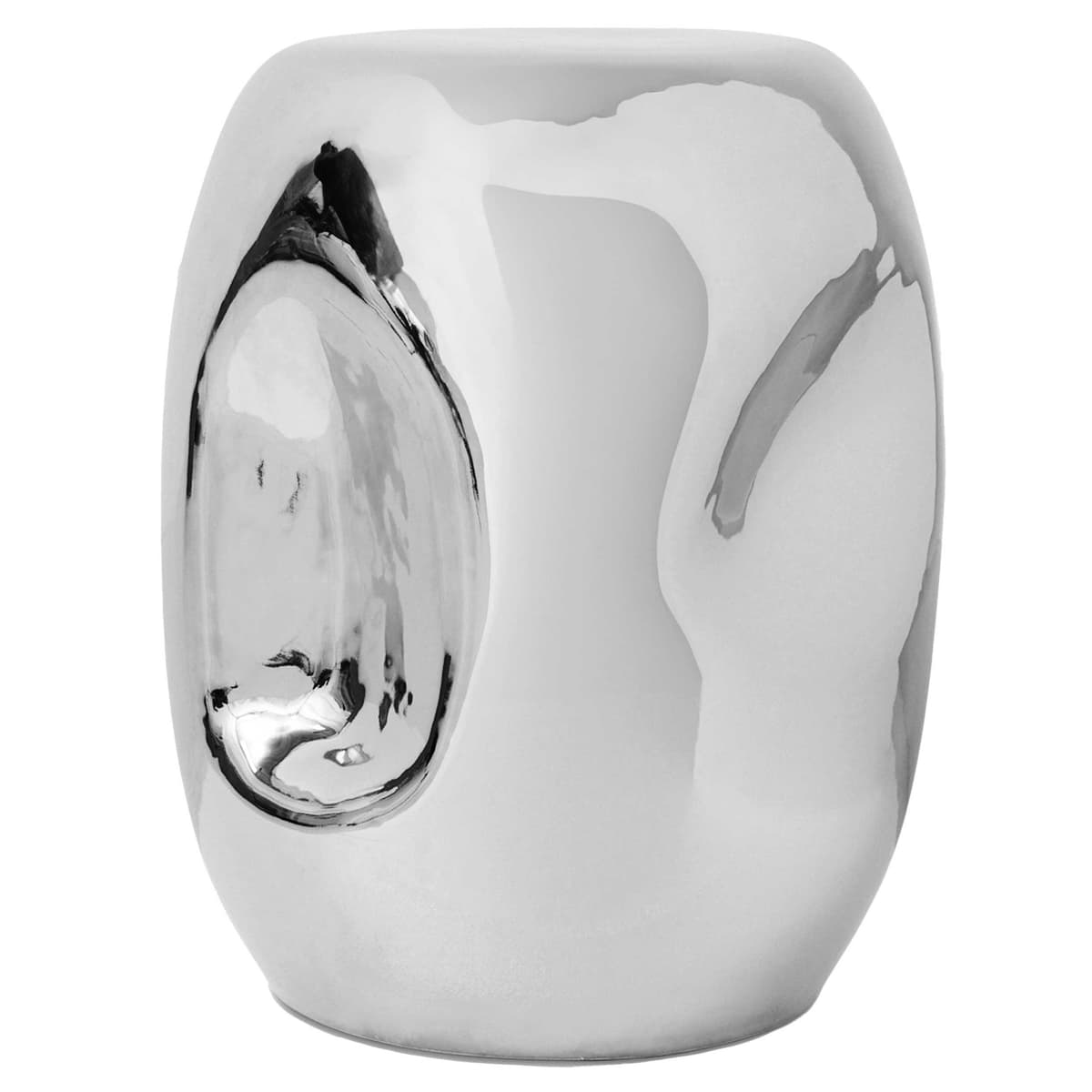 HKliving Currents Chrome BijzettafelØ36