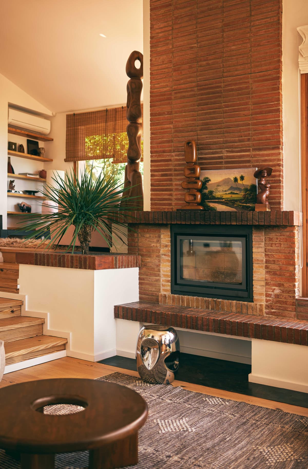 HKliving Currents Chrome BijzettafelØ36 thumbnail 4