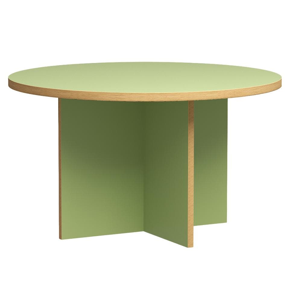 HKliving Dining Table EettafelØ130 Pistachio