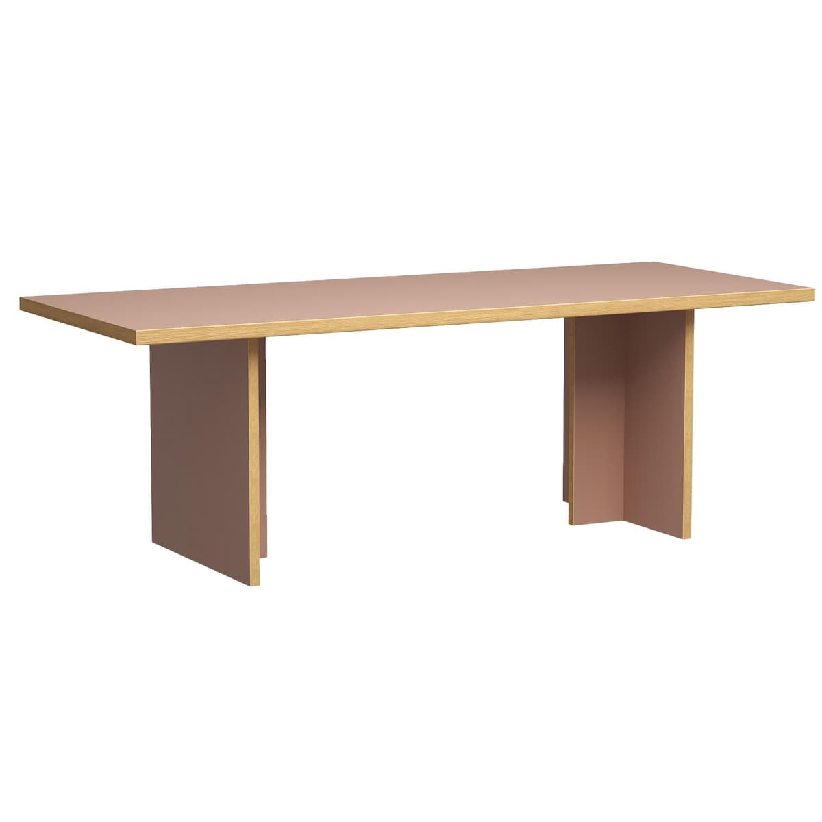 HKliving Dining Table Eettafel 220x90 Clay