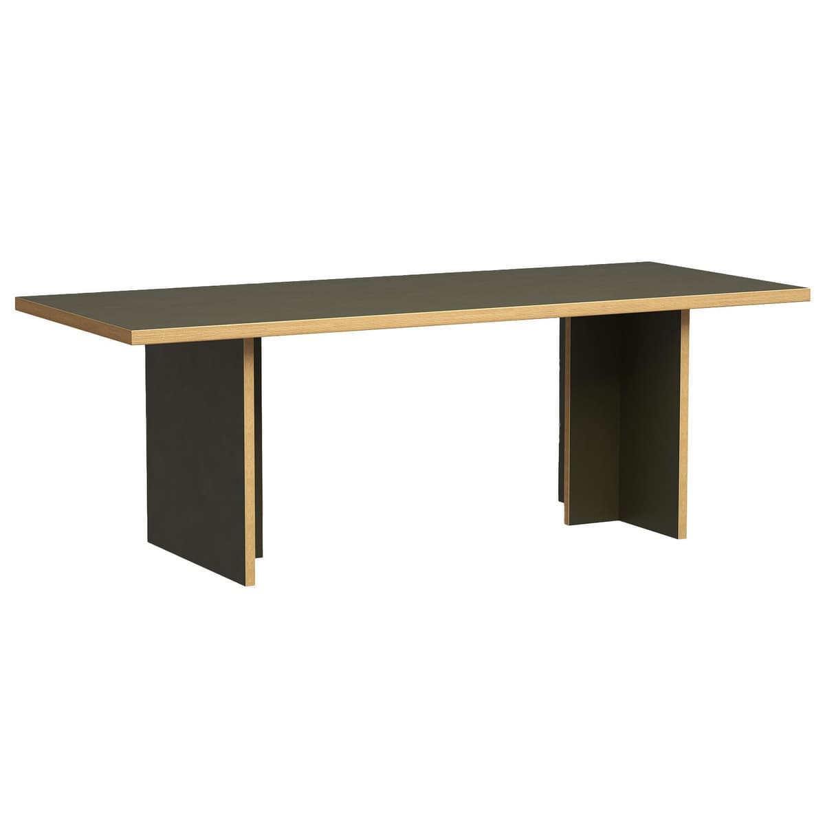 HKliving Dining Table Eettafel 220x90 Forest