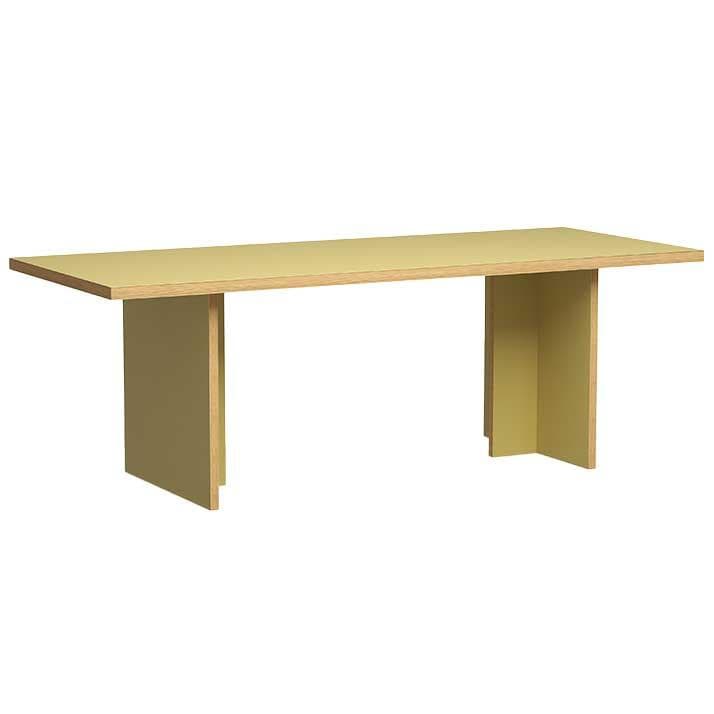 HKliving Dining Table Eettafel 220x90 Olive