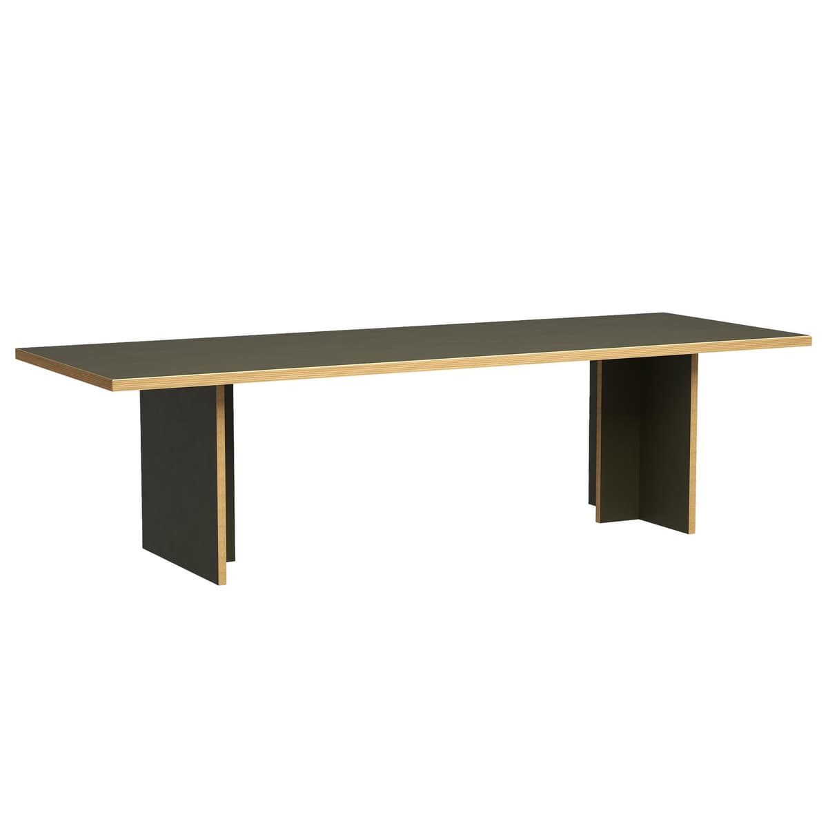 HKliving Dining Table Eettafel 280x100 Forest