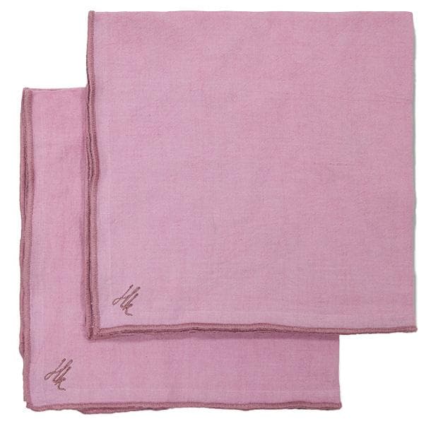 HKliving Ease Servetten 50x50 Set Van 2 Rosette