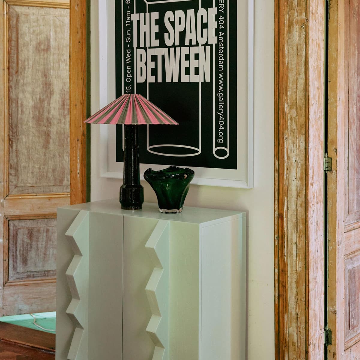 HKliving Folded Vaas M Emerald thumbnail 3