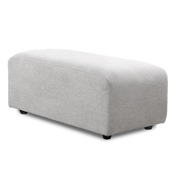 HKliving Jax Hocker Small Light Grey