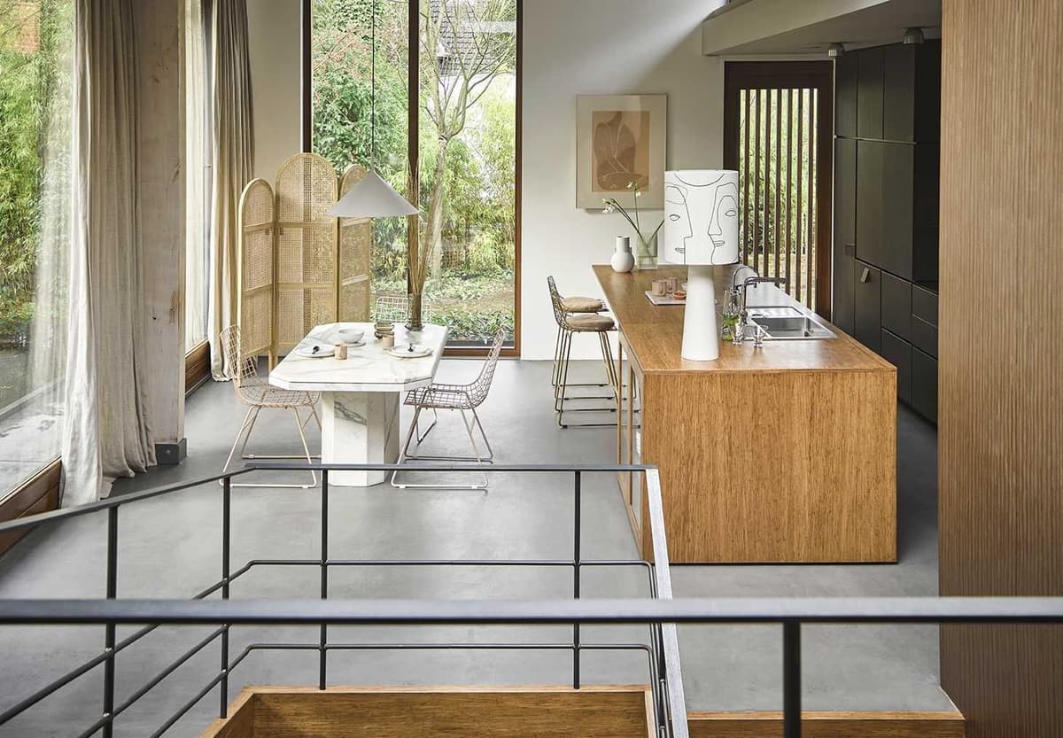 HKliving Matt White Vaas Small thumbnail 2