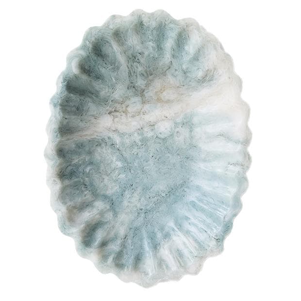HKliving New Classics Resin Dienblad Pale Blue