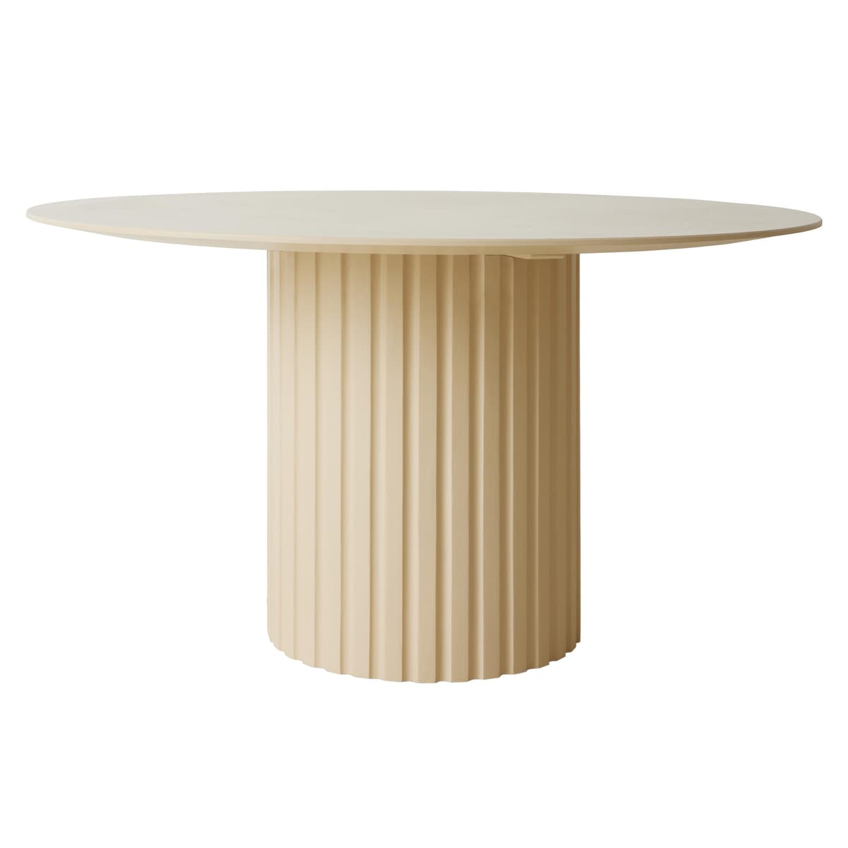 HKliving Pillar TafelØ140 Cream
