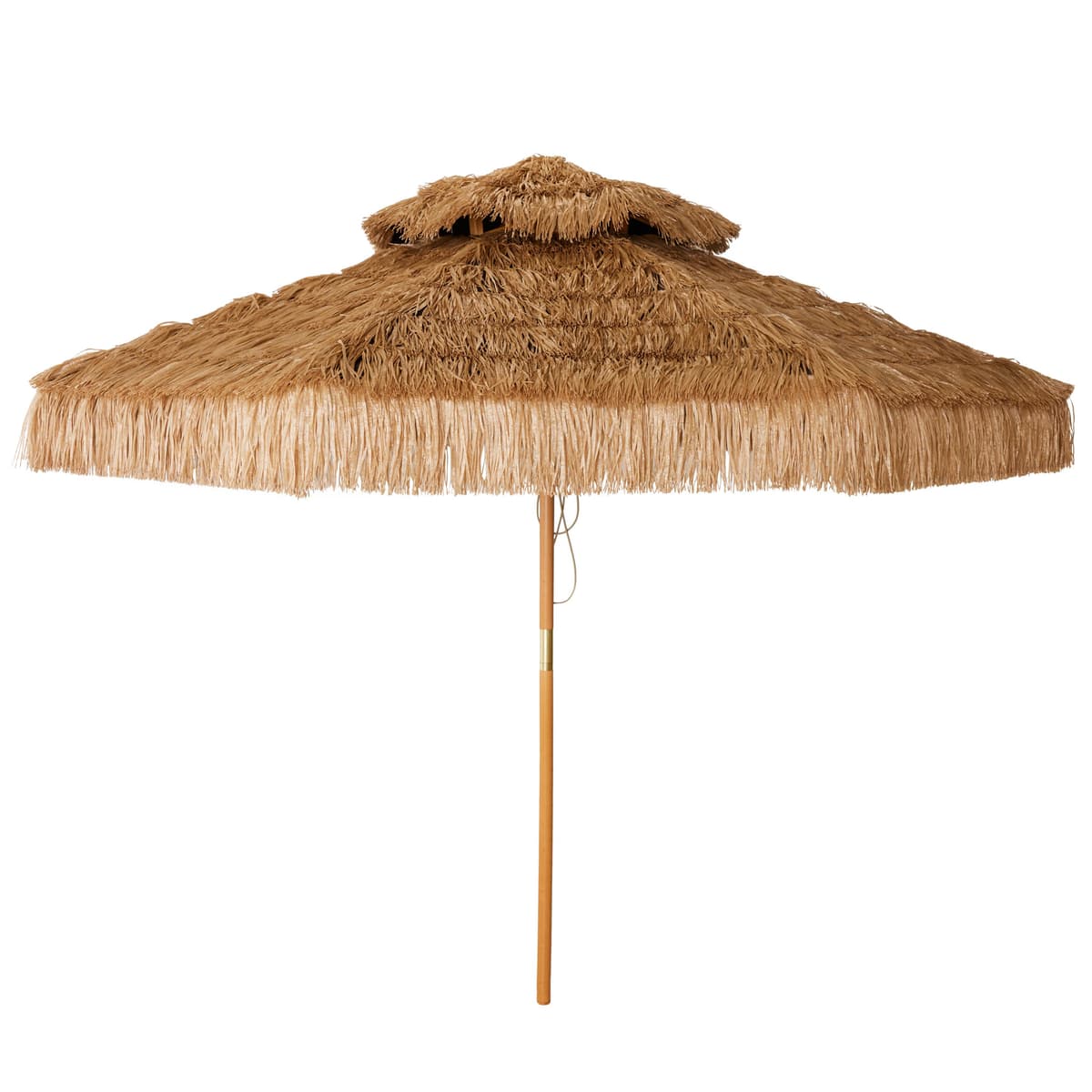 HKliving Raffia Patio ParasolØ300