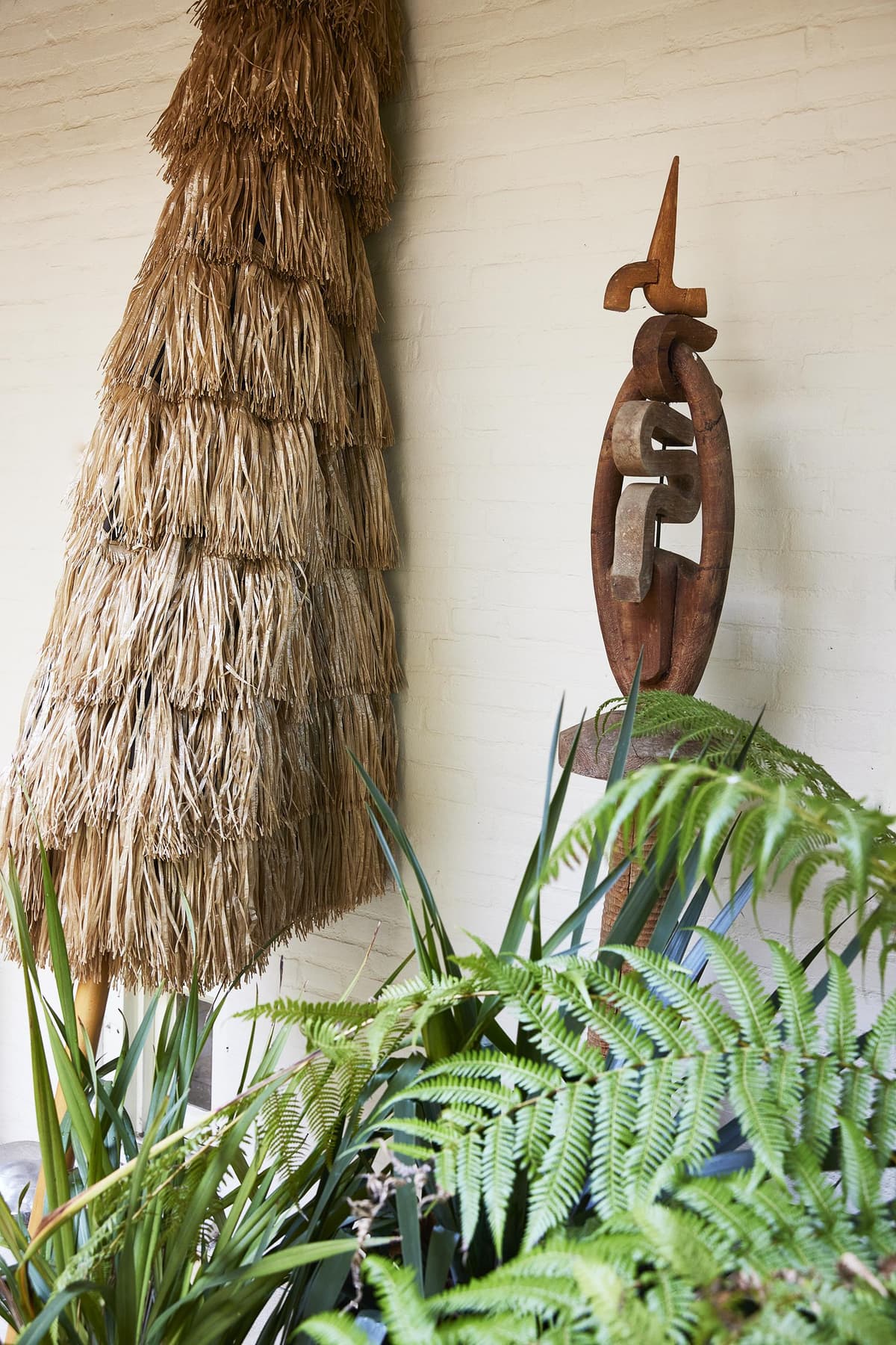 HKliving Raffia Patio ParasolØ300 thumbnail 2