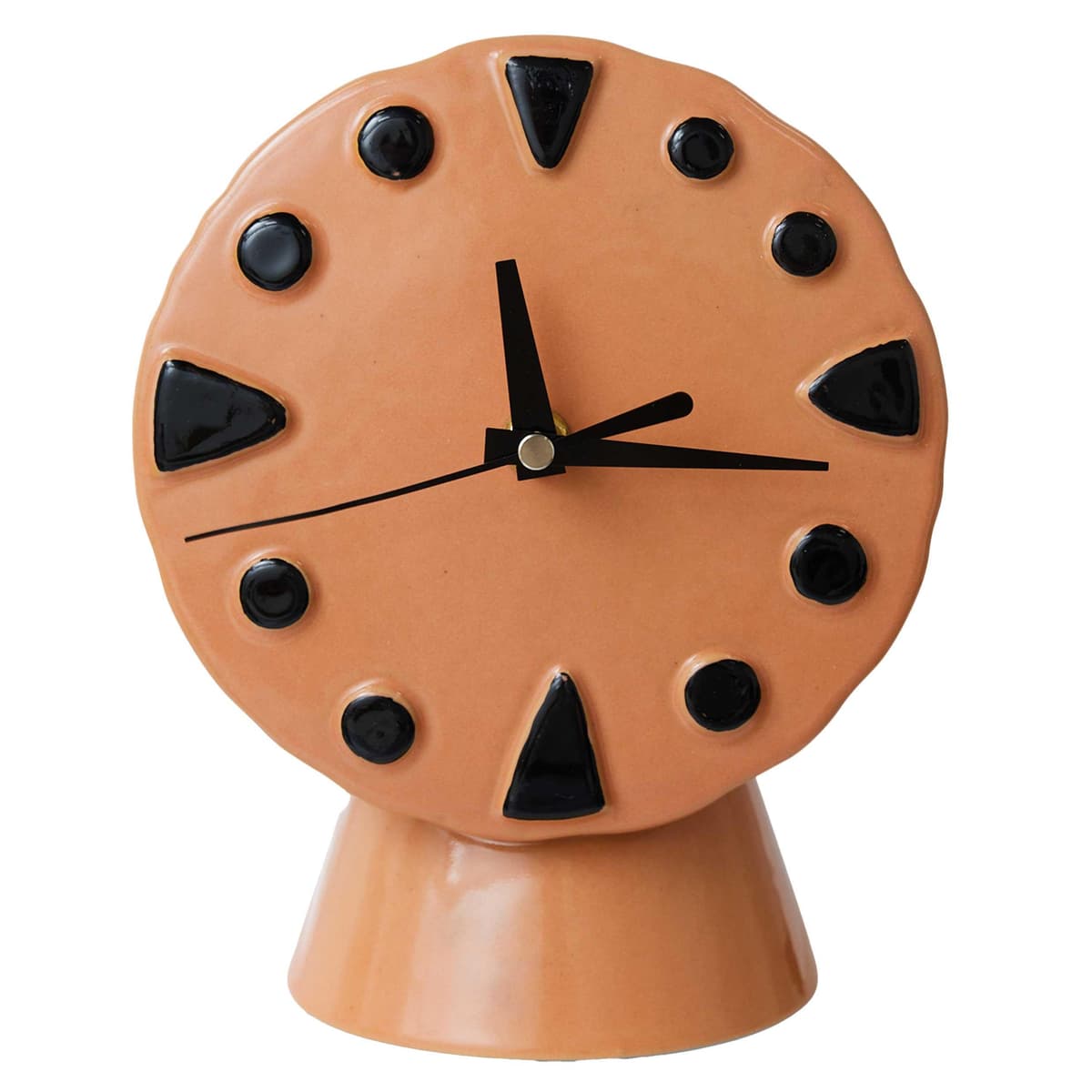 HKliving Retro Ceramic Klok Peach