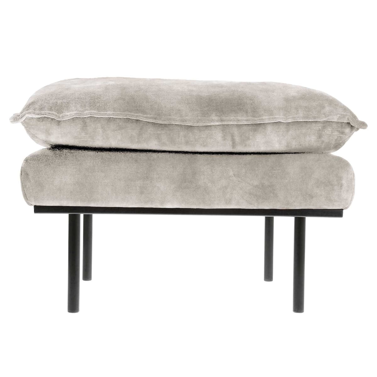 HKliving Retro Hocker Crème