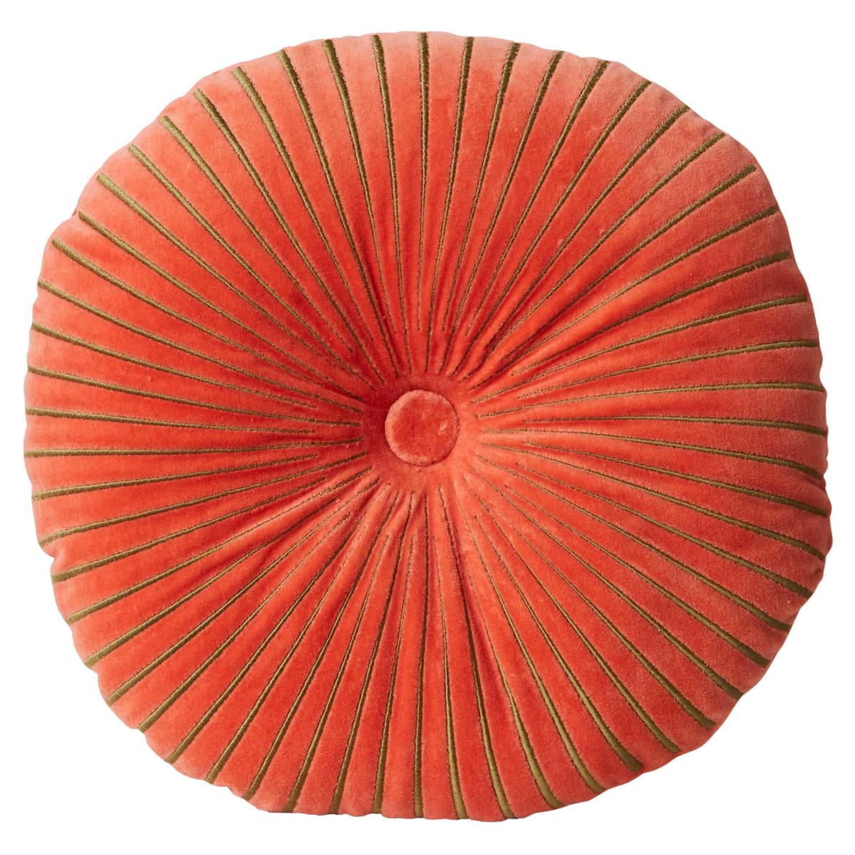 HKliving Round Ripple KussenØ50 Sienna