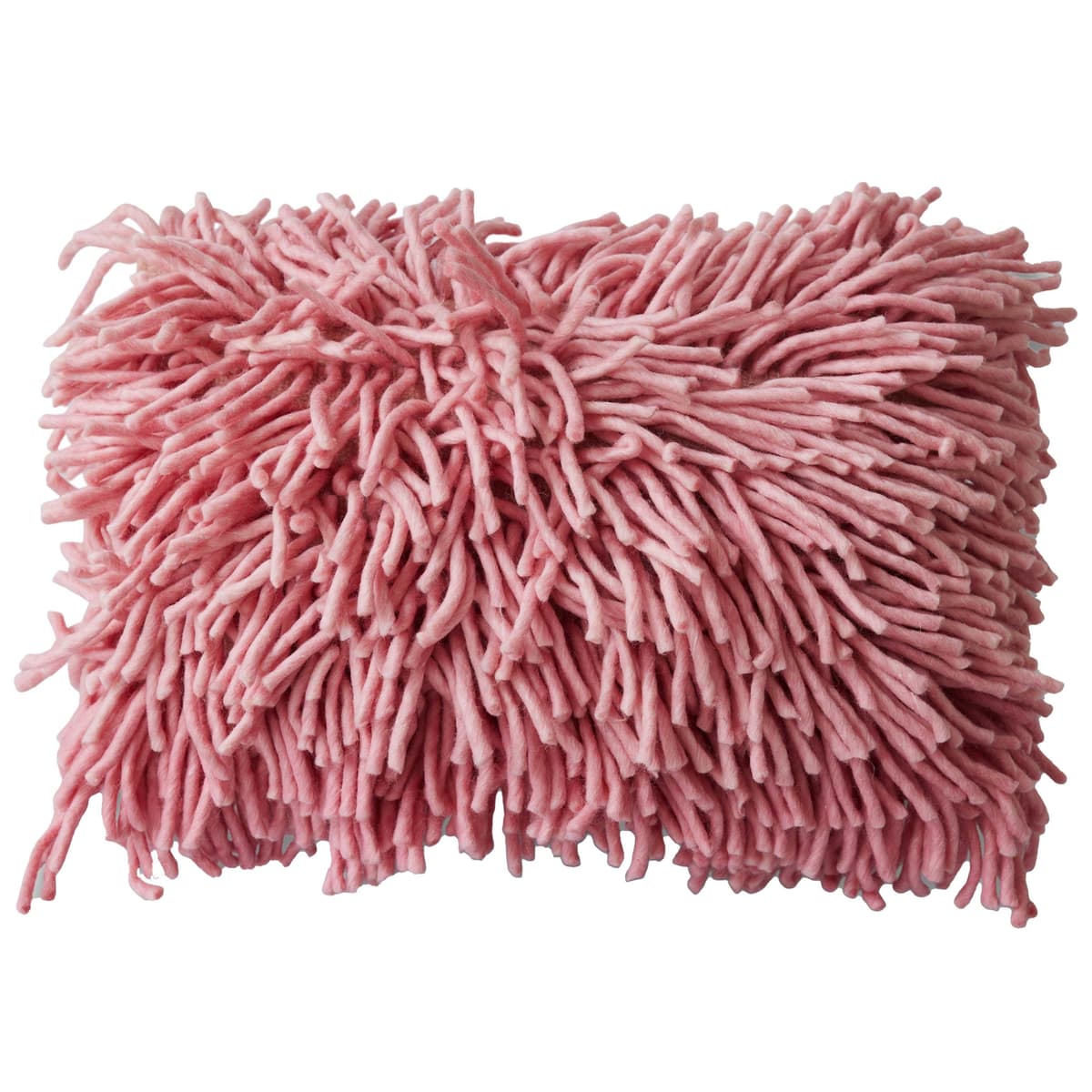 HKliving Rugged Woolen Kussen 60x40 Pink