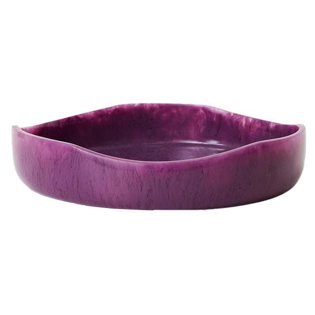 HKliving Salad Bowl Saladeschaal Plum