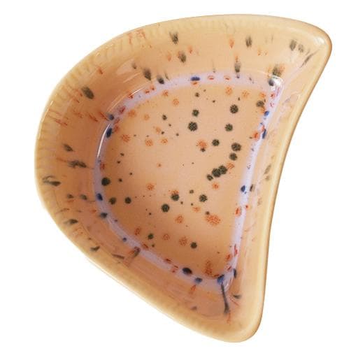 HKliving Shell Tapas Schaal 14x11 Speckled