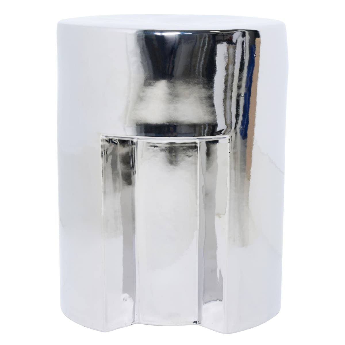 HKliving Stoneware Bijzettafel Chrome