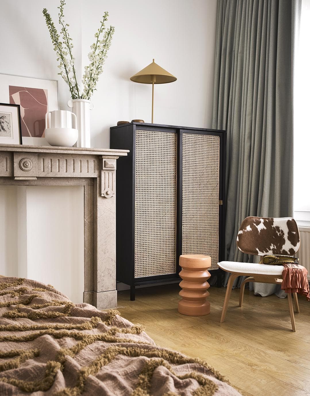 HKliving Stoneware Bijzettafel Rouge thumbnail 4