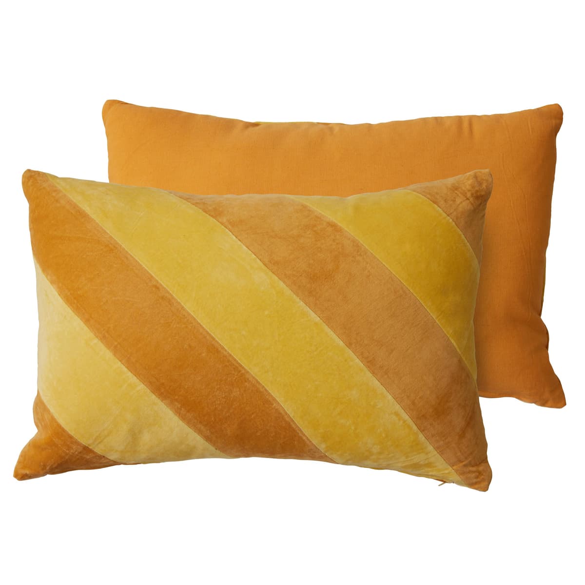 HKliving Striped Velvet Kussen 60x40 April