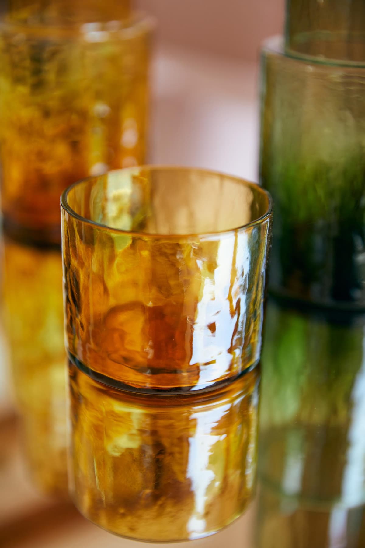 HKliving Tube Glas Amber thumbnail 4