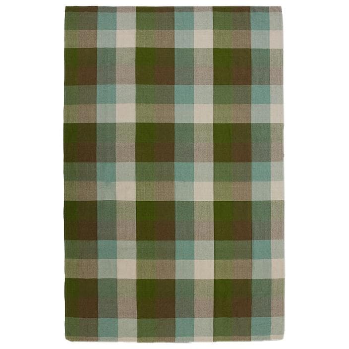HKliving Vida Check Tafelkleed 140x220 Mint/Olive
