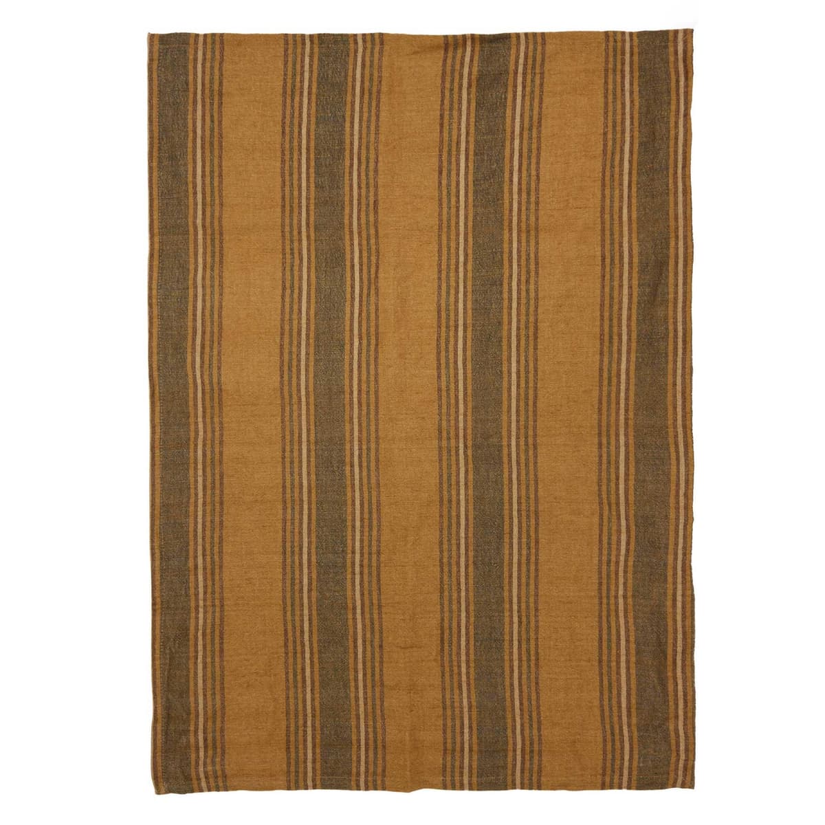 HKliving Vida Theedoek Amber/Grey