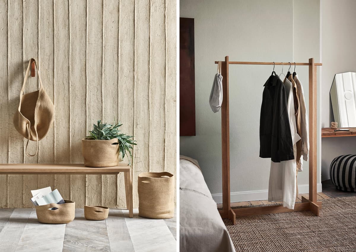 Ferm Living Bridge Clothes Rack Kledingrek Geolied Eiken thumbnail 3