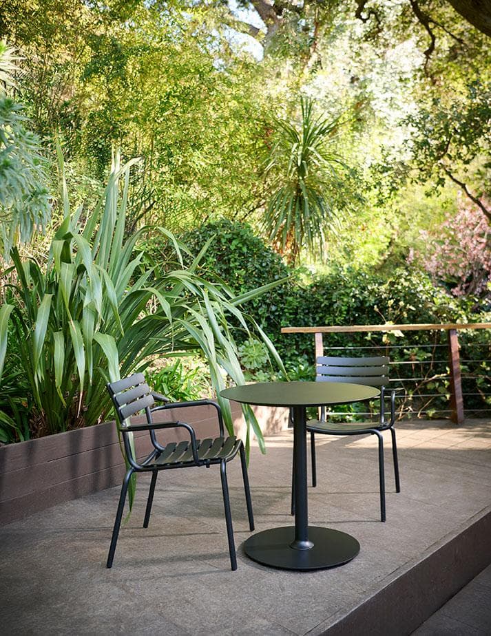 Houe Pico TuintafelØ74 Muted White Rond Onderstel thumbnail 3