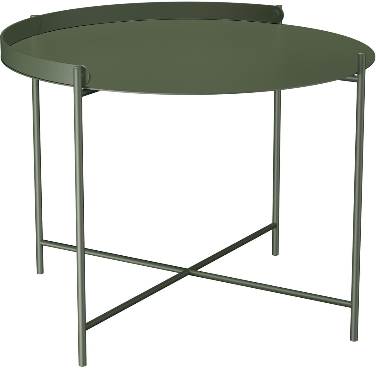 Houe Edge BijzettafelØ62 Olive Green