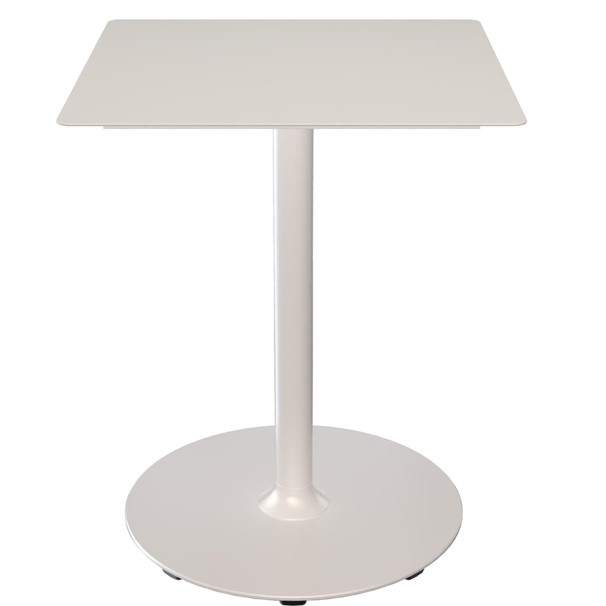 Houe Pico Tuintafel 60x60 Muted White Rond Onderstel