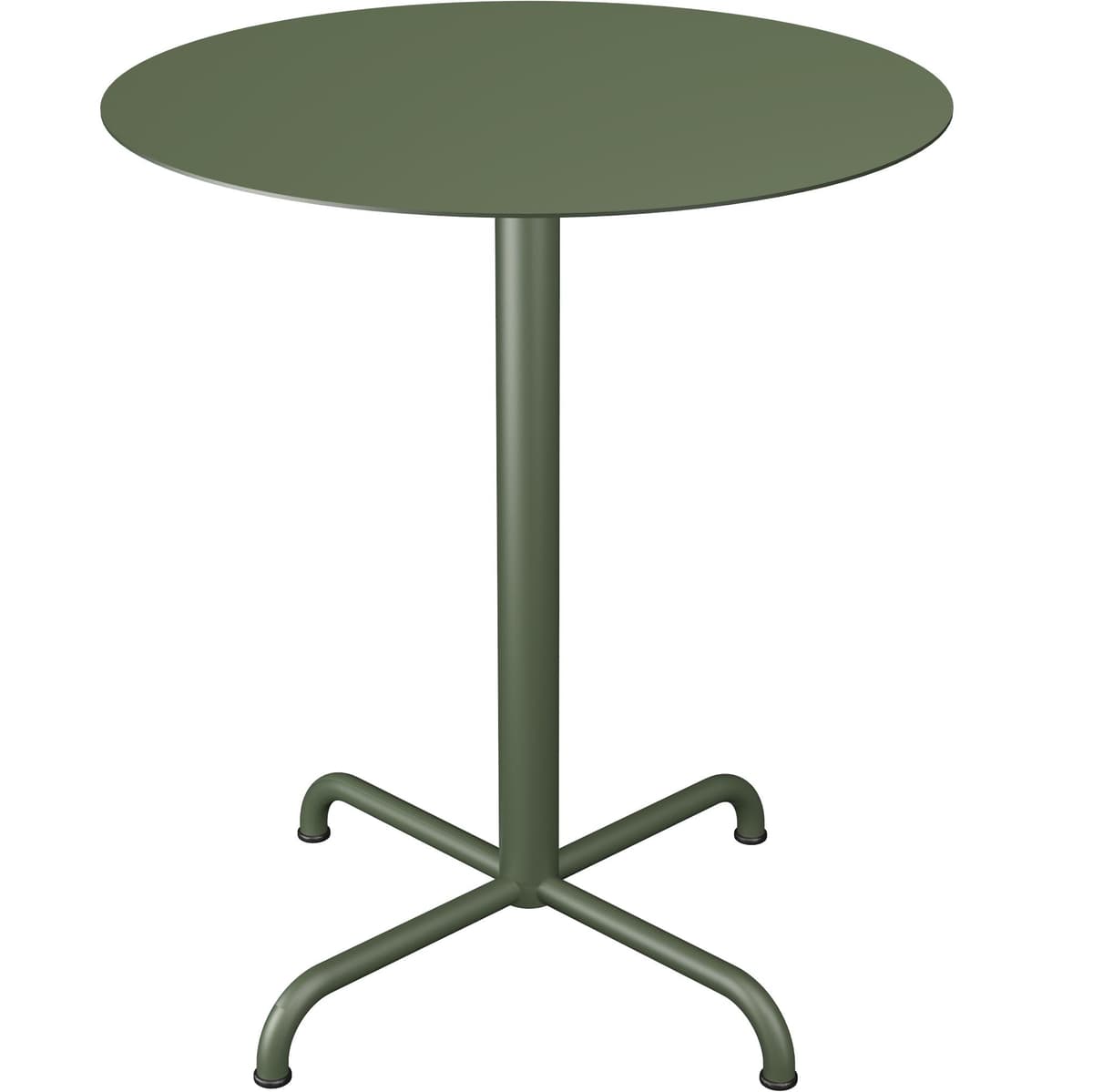 Houe Pico TuintafelØ64 Olive Green 4-ster Onderstel