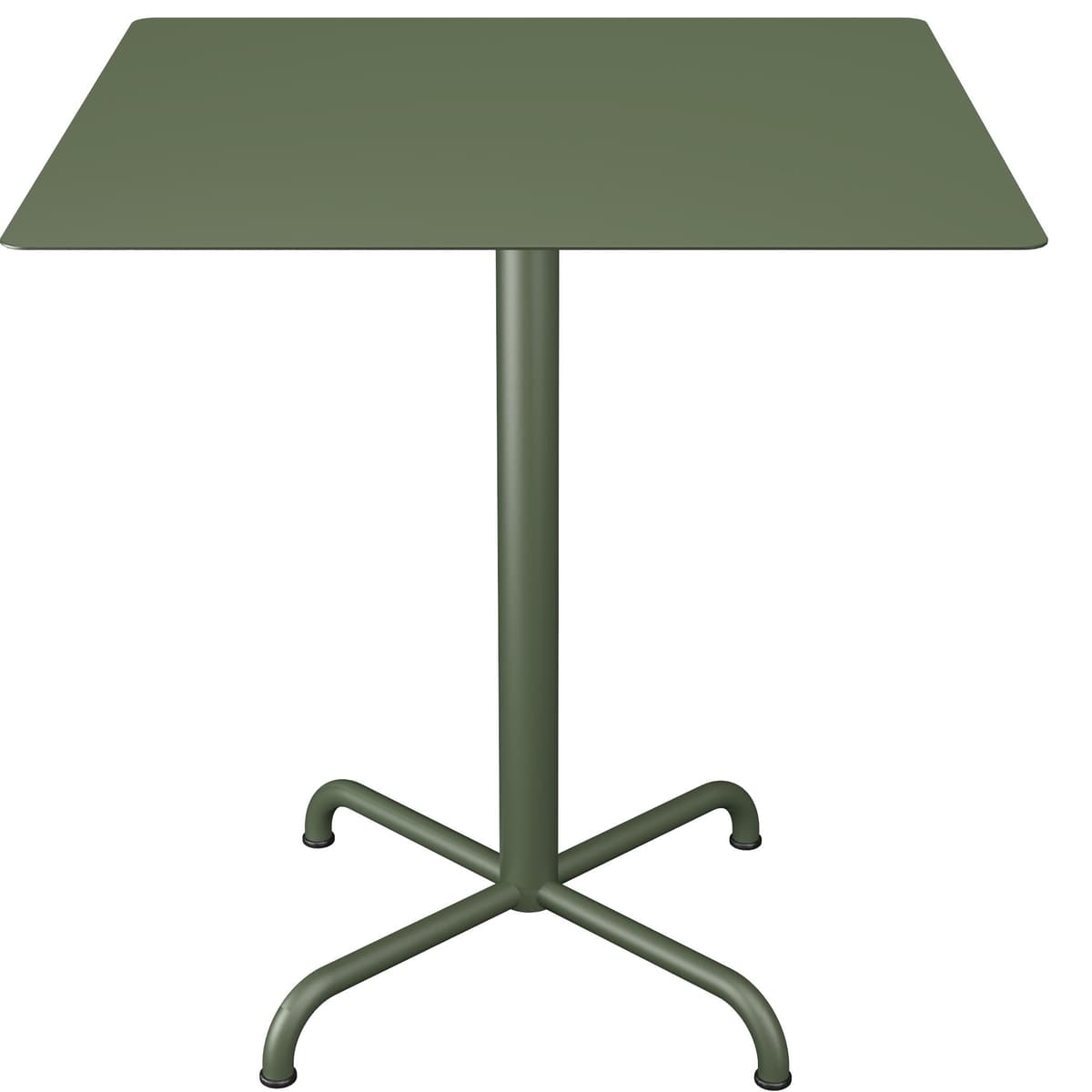 Houe Pico Tuintafel 70x70 Olive Green 4-ster Onderstel