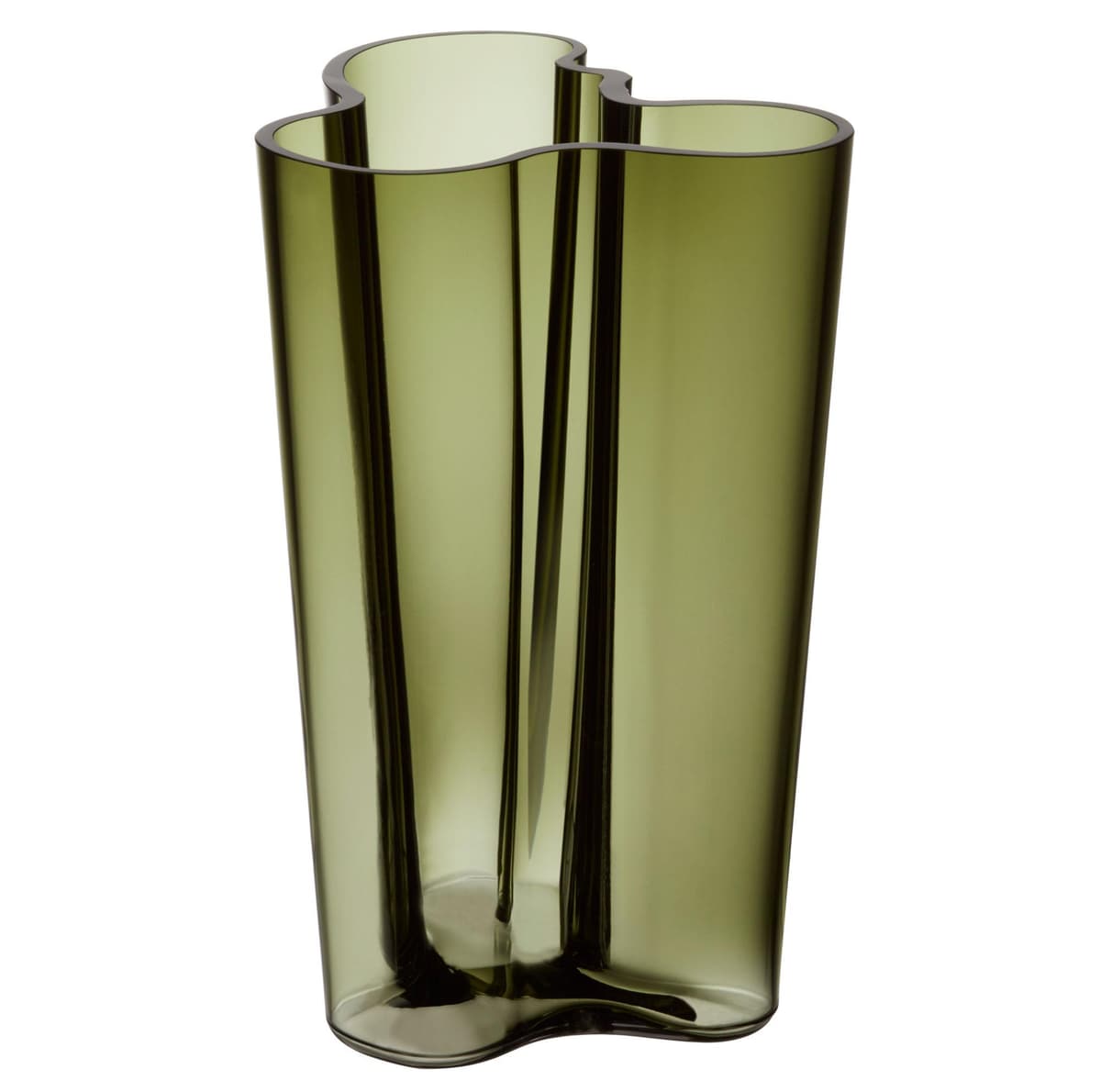 Iittala Alvar Aalto Vaas 25cm Mosgroen