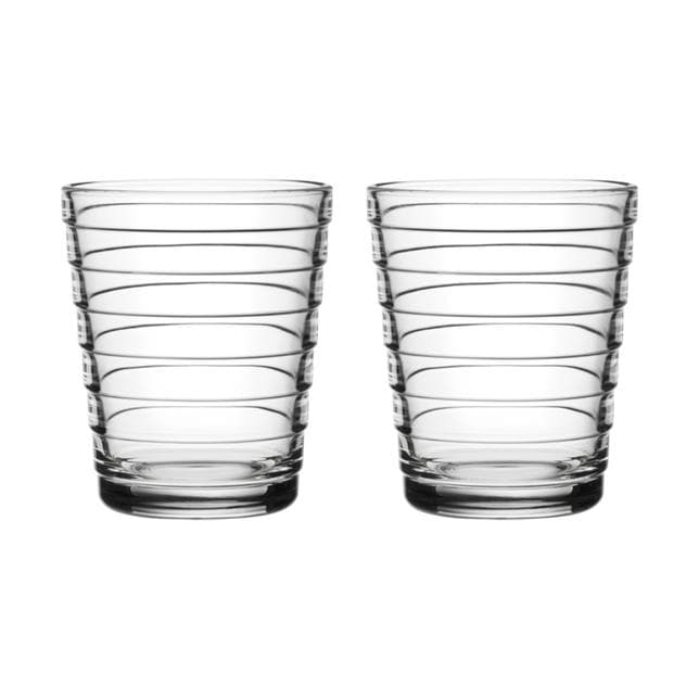 Iittala Aino Aalto Glazen 22cl Set Van 2 Helder