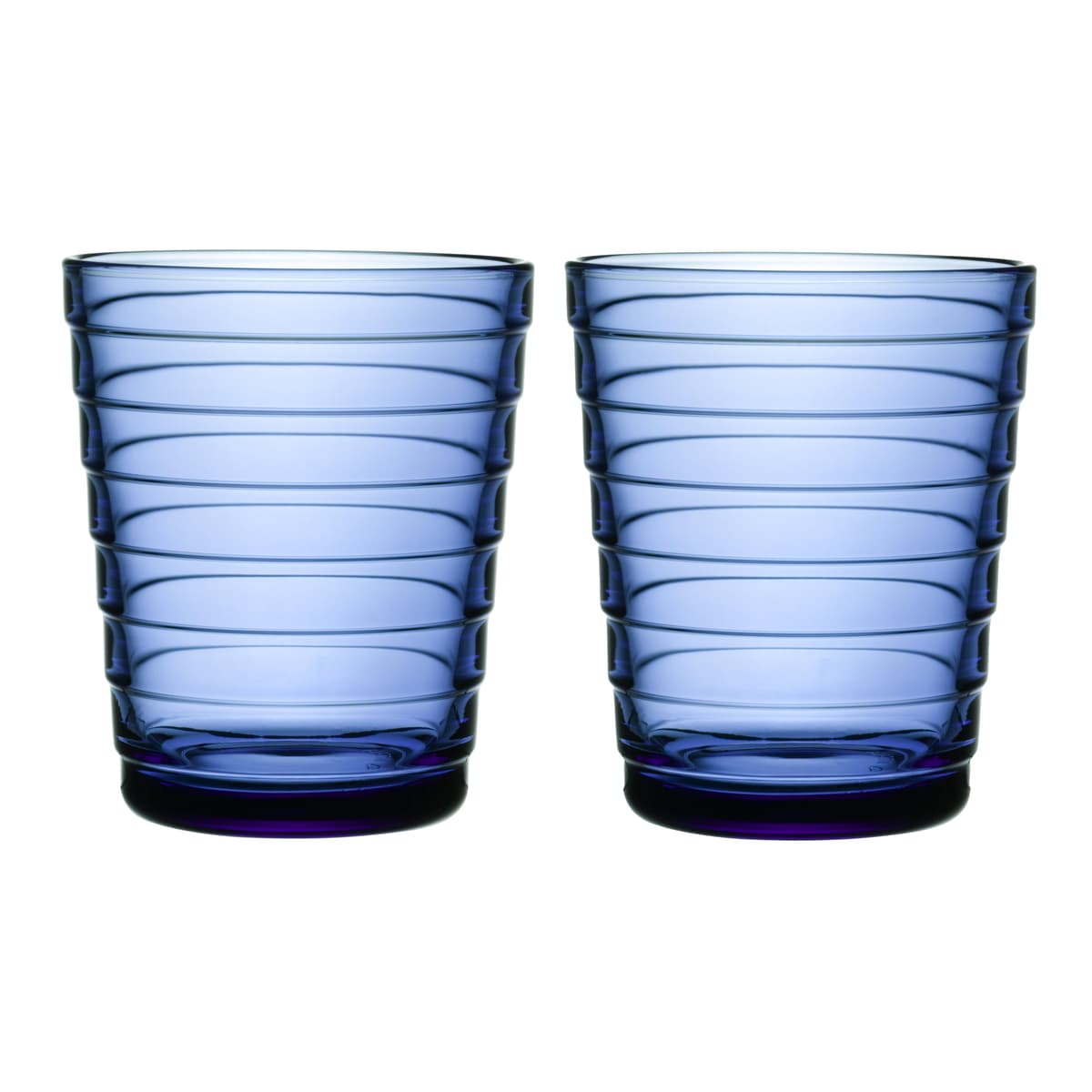 Iittala Aino Aalto Glazen 22cl Set Van 2 Ultramarijnblauw