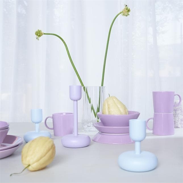 Iittala Nappula Kandelaar Hoog Steel thumbnail 3