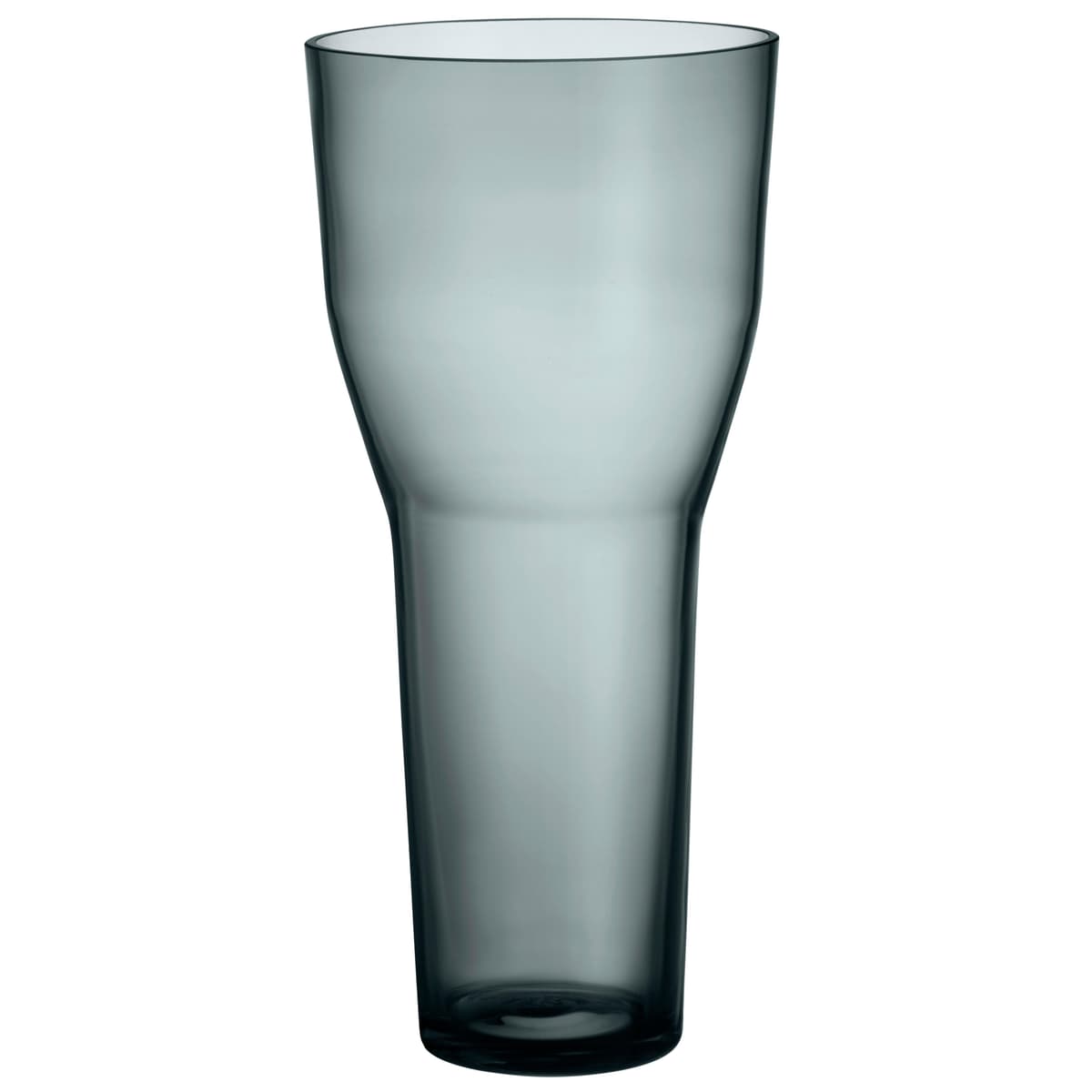 Iittala Solare Vaas Tall Steel Grey