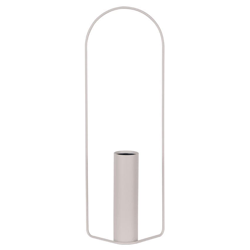 Fermob Itac Cylandrical Vaas 76cm Clay Grey