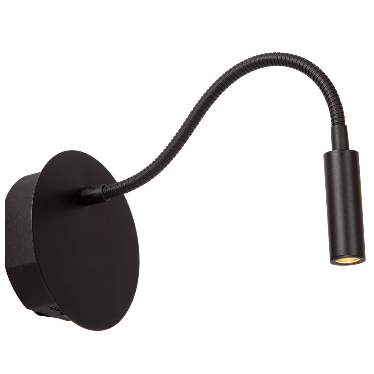 Lucide Jolijn Wandlamp LED Met Arm Zwart
