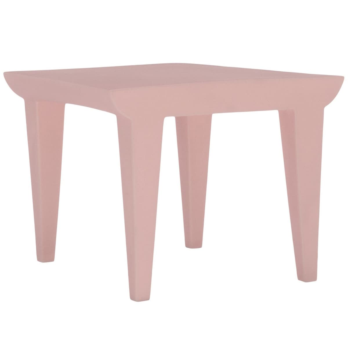 Kartell Bubble Club Tafel Bijzettafel 52x52 Roze