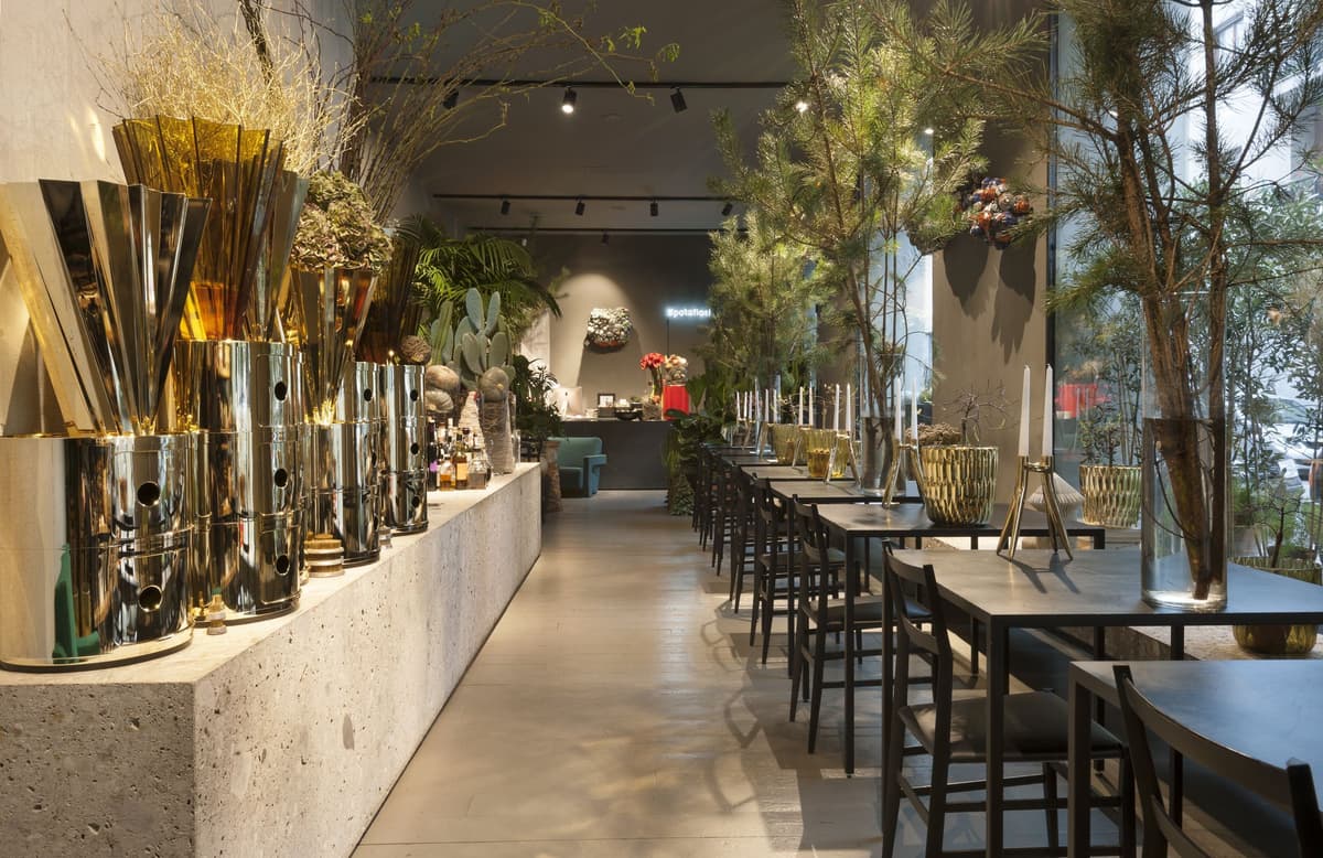 Kartell Componibili Nachtkast Metallic (3 Comp.)Ø32 Goud thumbnail 2