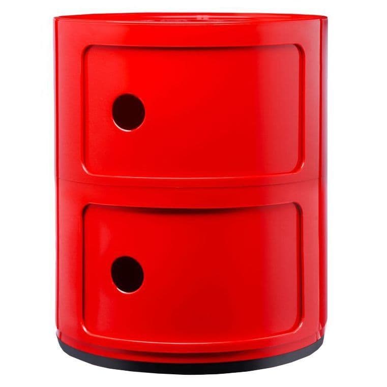 Kartell Componibili Bijzettafel Rood