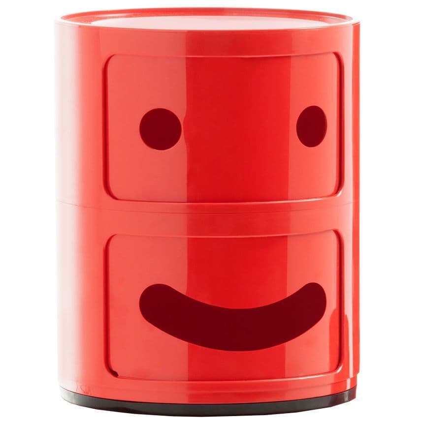 Kartell Componibili Smile Kast A (2 Comp.)