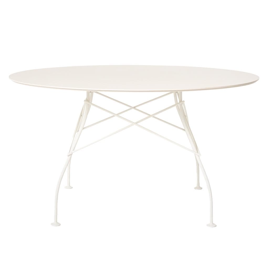 Kartell Glossy Outdoor Tuintafel 128 Wit