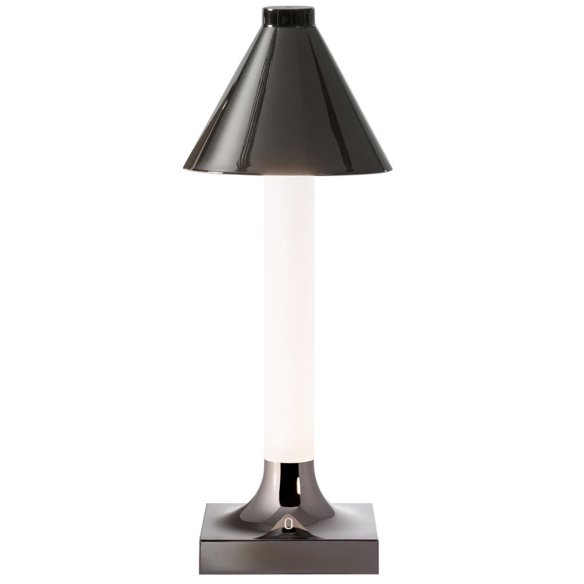 Kartell Goodnight Tafellamp Transparant Titanium