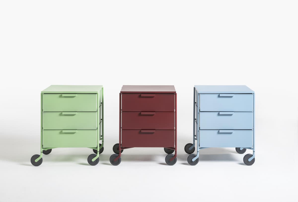 Kartell Mobil 3 Trolley Mat Wit thumbnail 2